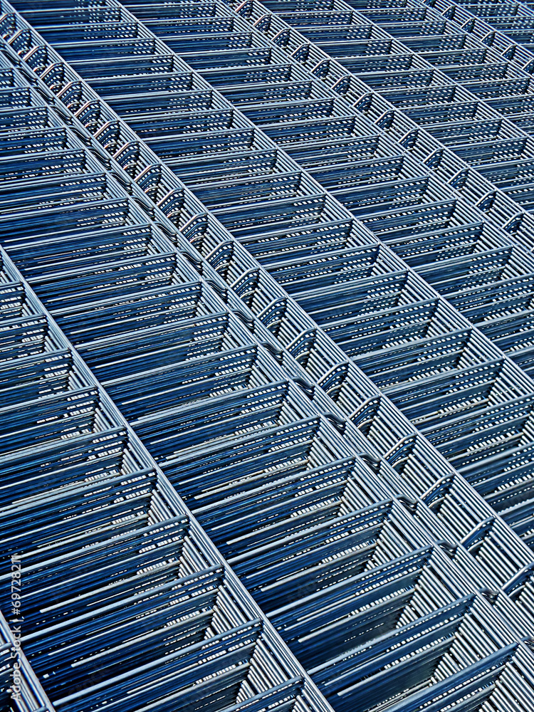 Fototapeta premium Structure of iron stored