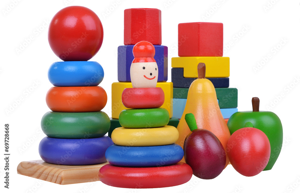 composition with wooden toys and other objects composition with wooden toys and other objects