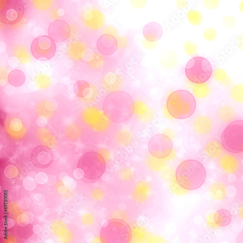 Abstract multicolored background with blur bokeh for design