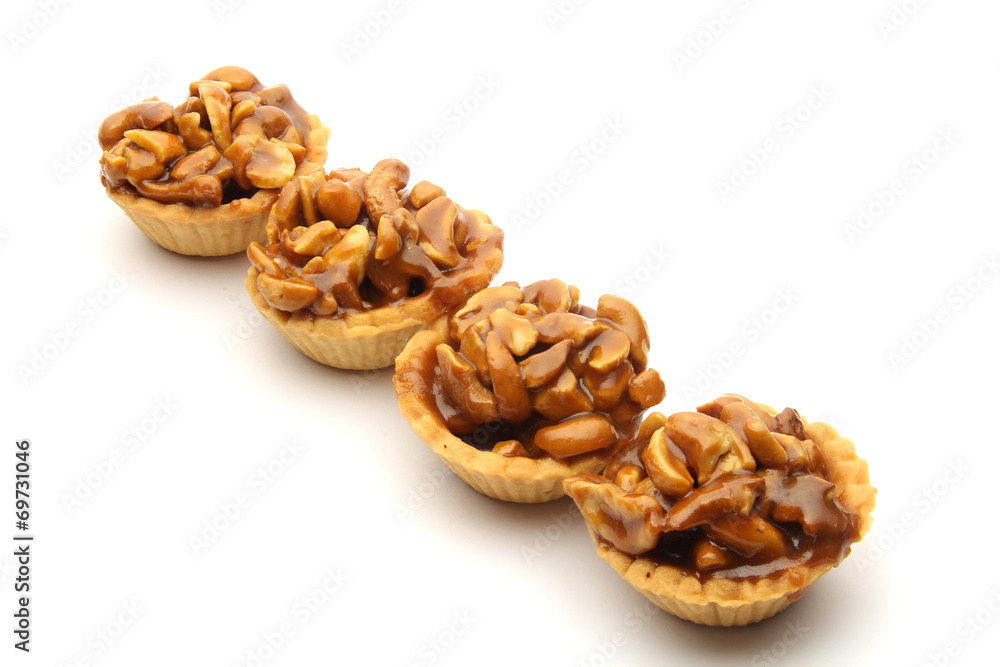 Chocolate biscuit with Cashew nuts