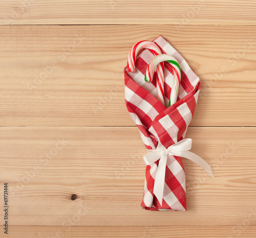 Christmas table decorations