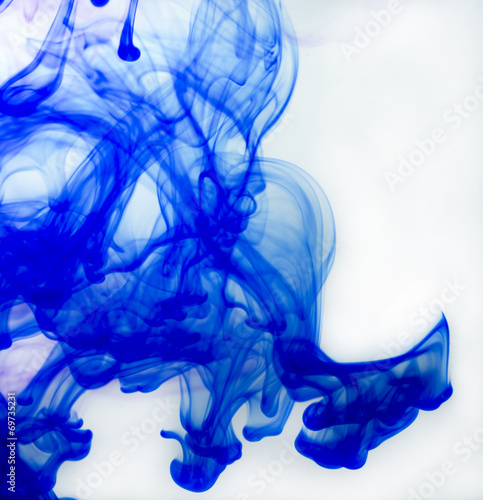 blue ink photo