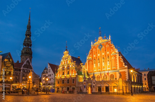 House of the Blackheads in Riga  Latvia