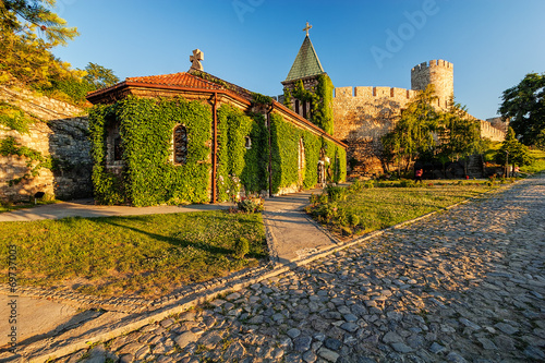 Belgrade fortress and Kalemegdan park photo