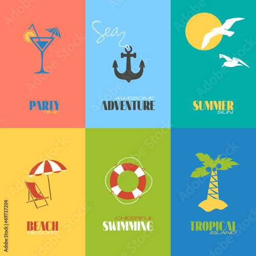 Summer time posters