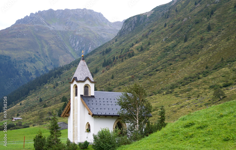 Antoniuskapelle in Wirl bei Ischgl - Alpen