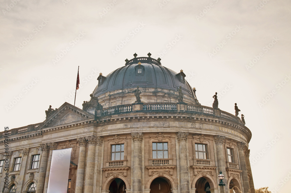 Obraz premium Bode Museum located on Berlin, Germany