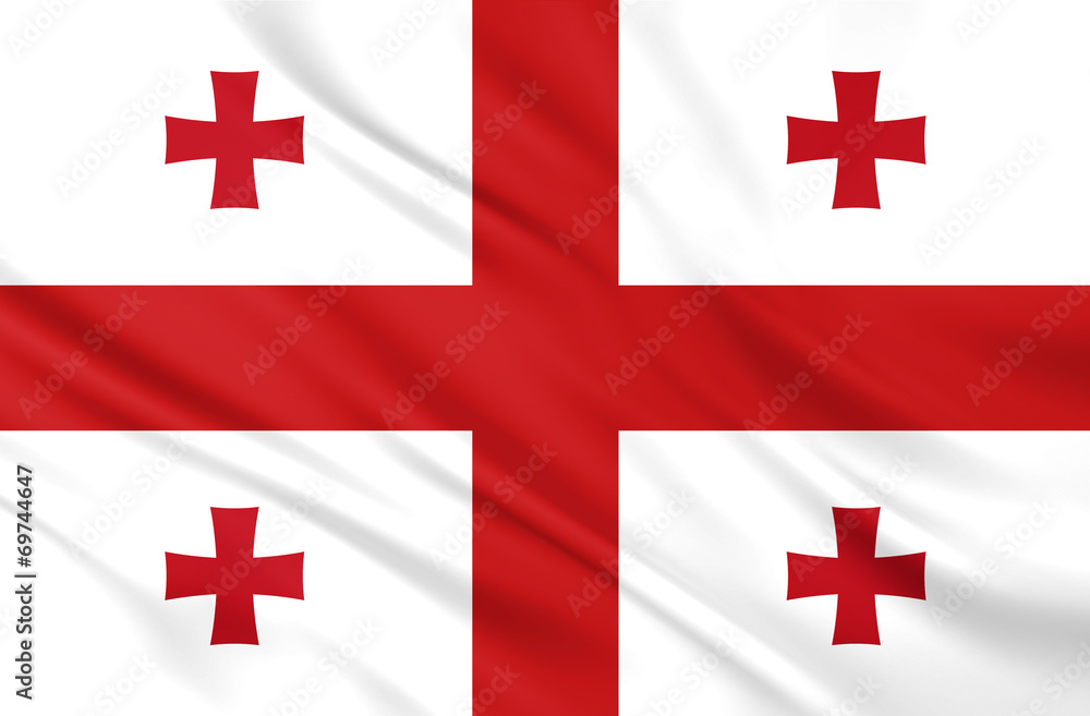 The National Flag of Georgia