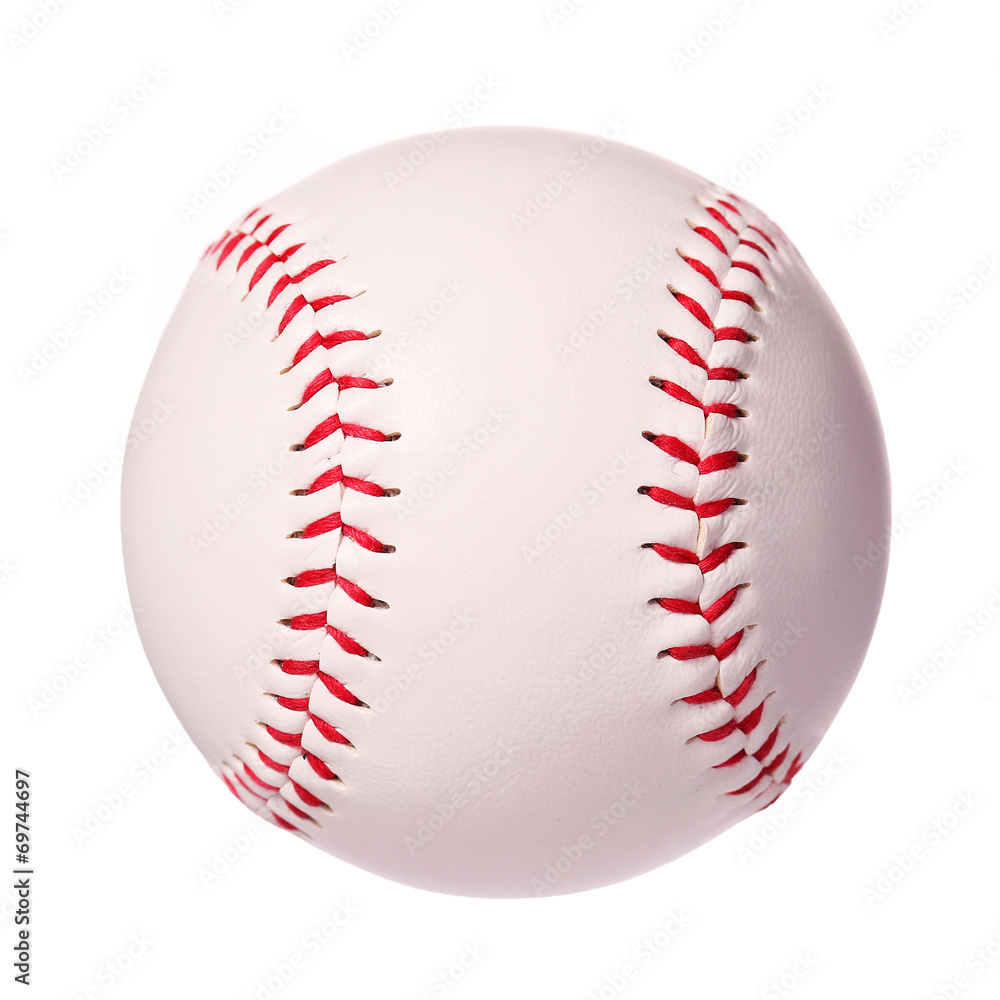 Baseball isolated on white. Ball with clipping path Baseball isolated on white. Ball with clipping path