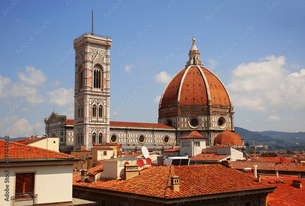Cathedral of Santa Maria del Fiore (Duomo) in Florence. Italy