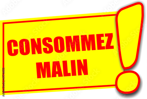 étiquette consommez malin