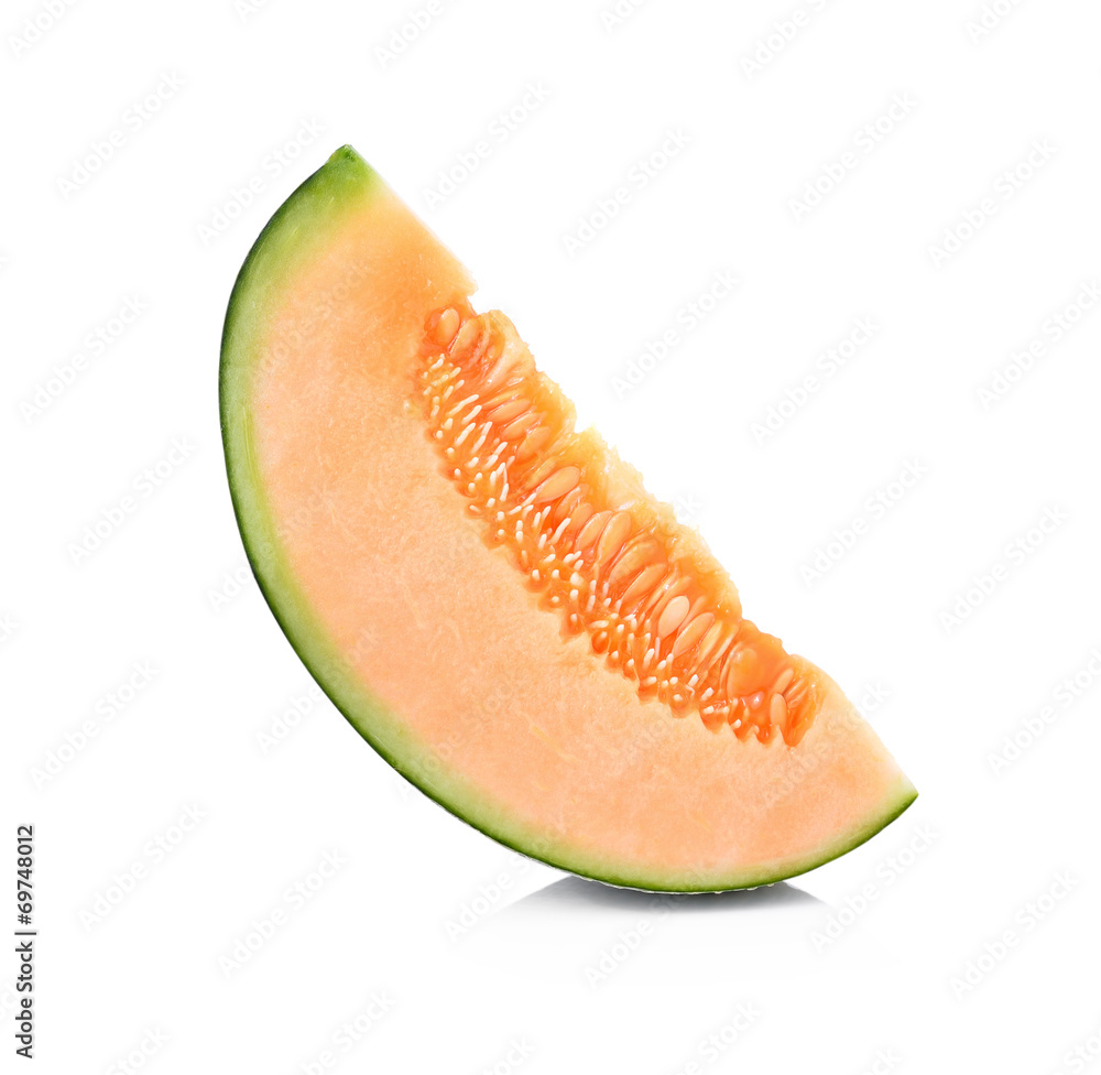 melon isolated on white background melon isolated on white background