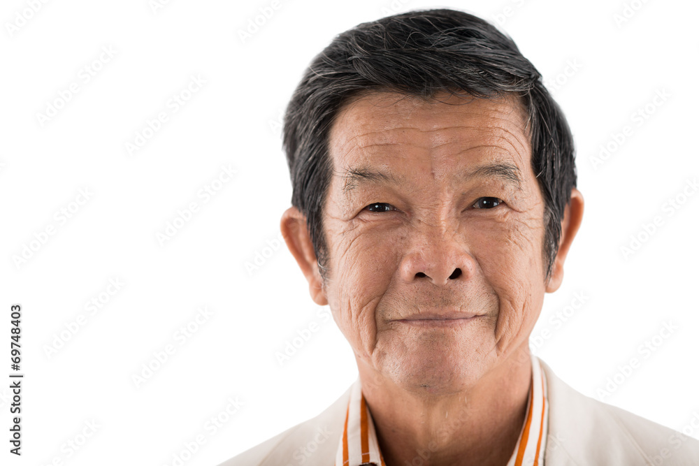 Senior Asian man