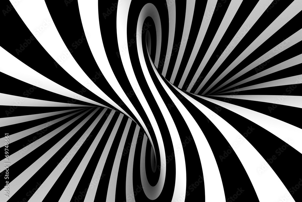 Black and white abstract - obrazy, fototapety, plakaty 