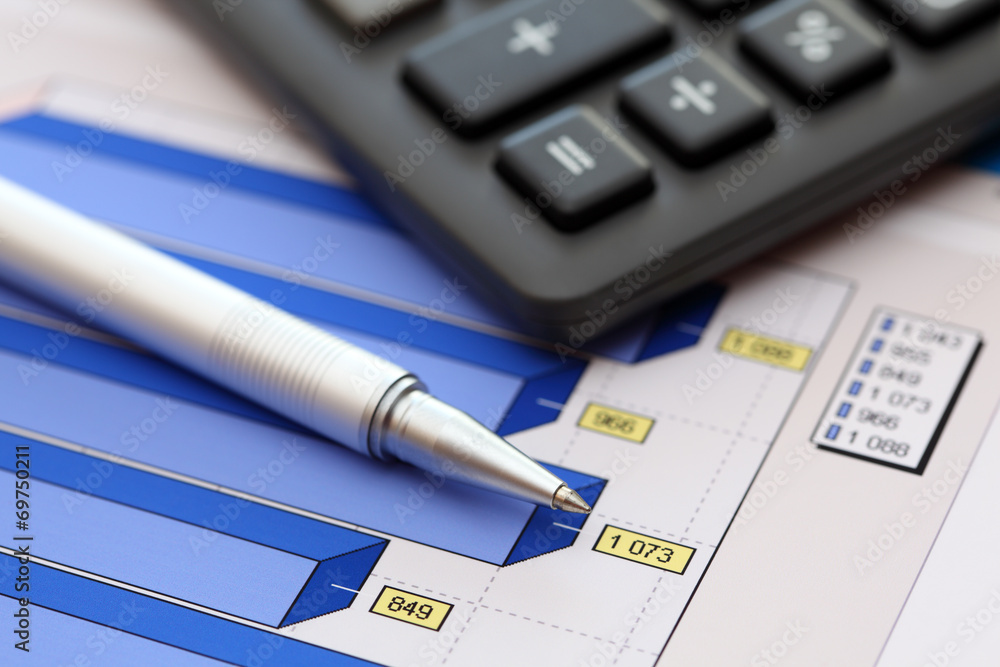 Financial statements (Business Graph or Stock Market Data) Financial statements (Business Graph or Stock Market Data)