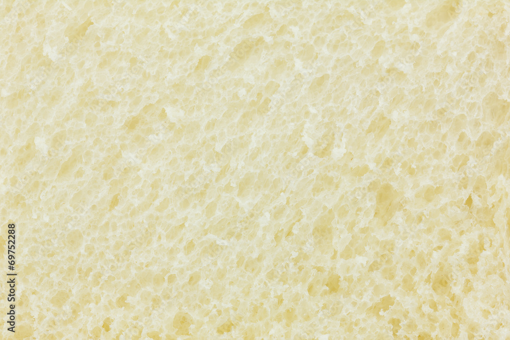 Close up of texture white bread