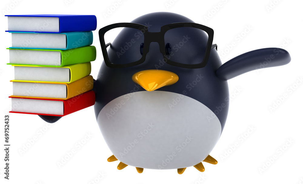 Obraz premium Fun penguin