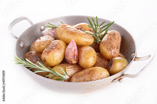 grilled potatoes