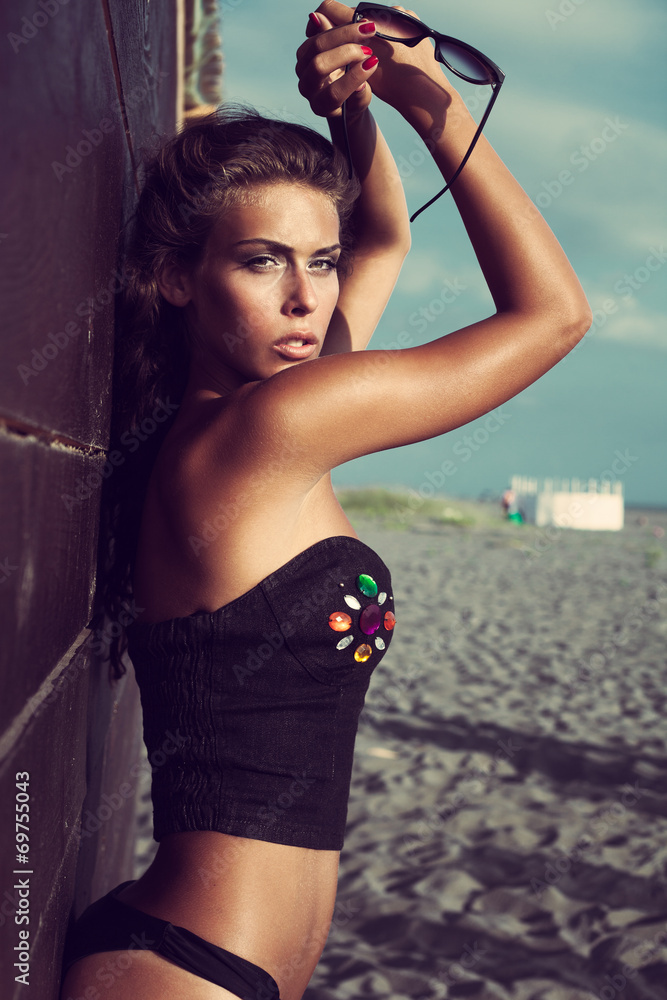 Obraz premium beach fashion