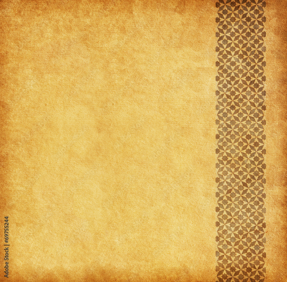 Grungy Background. Old paper with oriental ornament... Grungy Background. Old paper with oriental ornament...