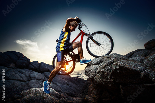 Canvas Print Rider