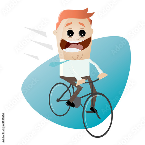fahrrad rad fahren business mann