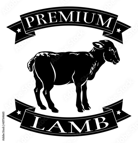 Premium lamb menu icon