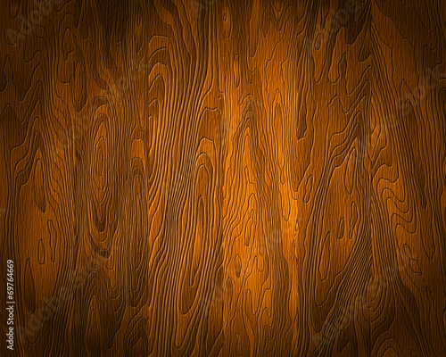 Natural wood Texture, dark boards, wooden background, vector