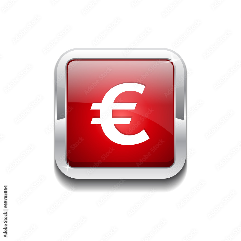 Pound Currency Sign Sqaure Vector Red Web Icon Button Pound Currency Sign Sqaure Vector Red Web Icon Button