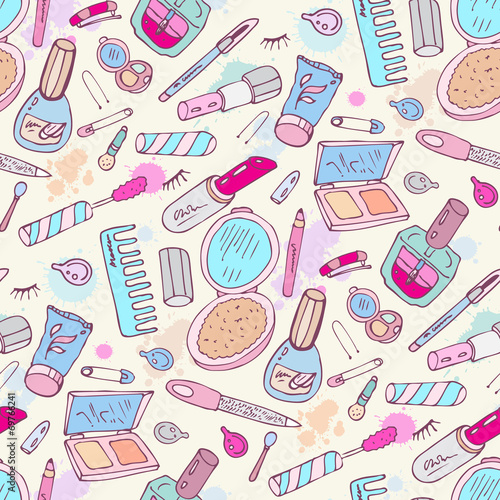 Beauty products. Cosmetics.