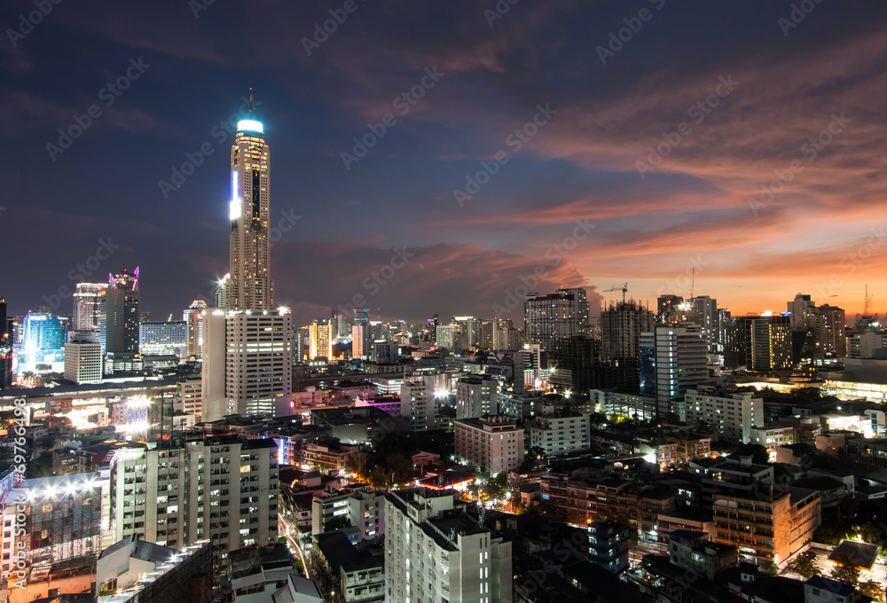 Fototapeta premium Bangkok city