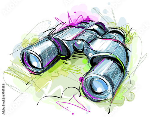 Sketchy Binoculars