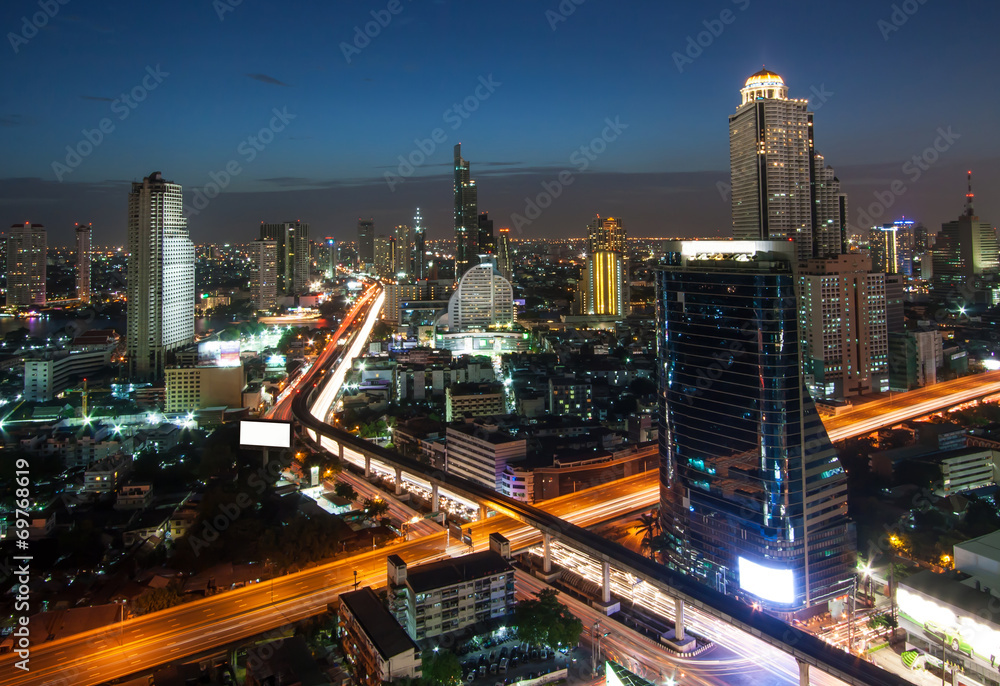 Fototapeta premium Miasto Bangkok