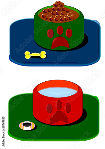 Comida y agua siempre frescos para su perro