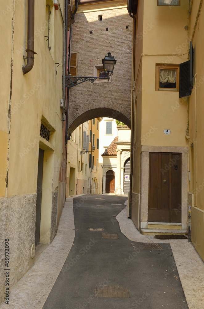 Alley in Verona, Italy