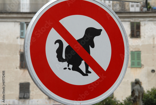 Foto Déjections canines interdites