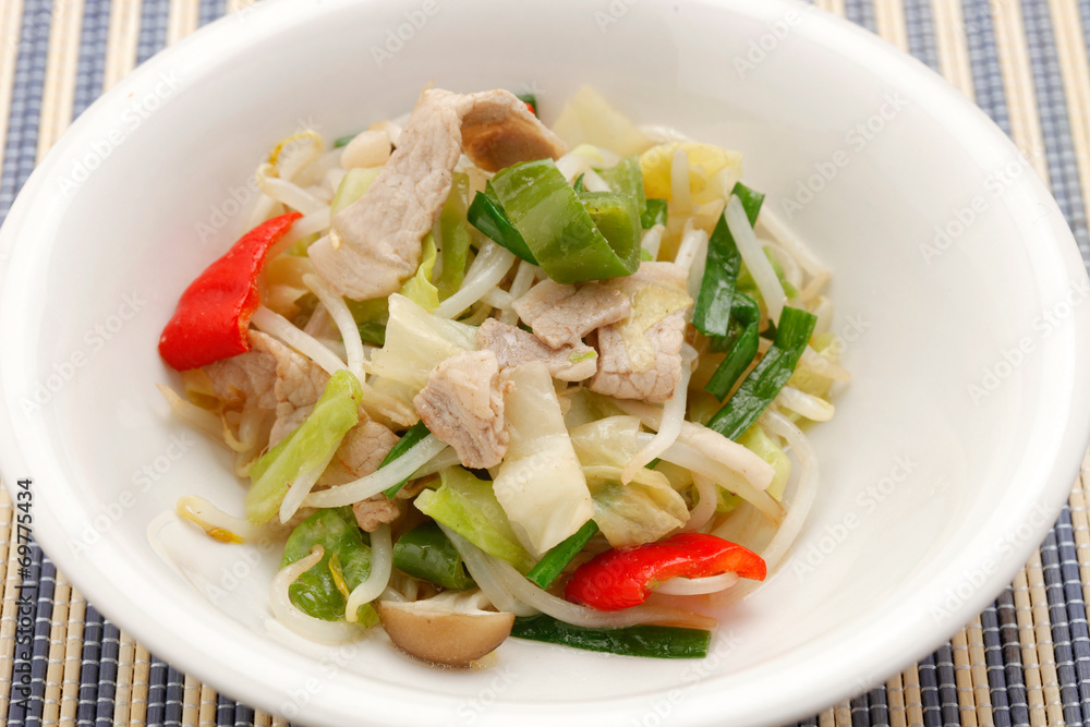 野菜いため 野菜いため