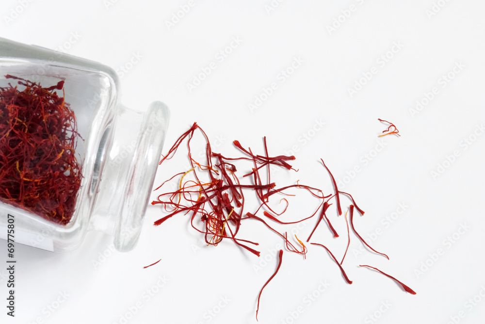 Naklejka premium Spilled Saffron