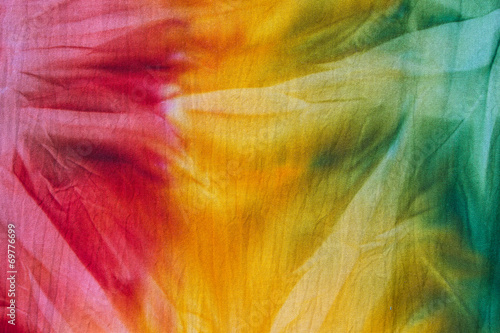 colorful dye fabric background