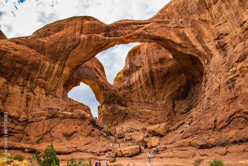 Double Arch, Arches National Park photo