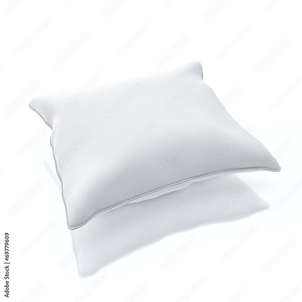 Pillow isolated on white background