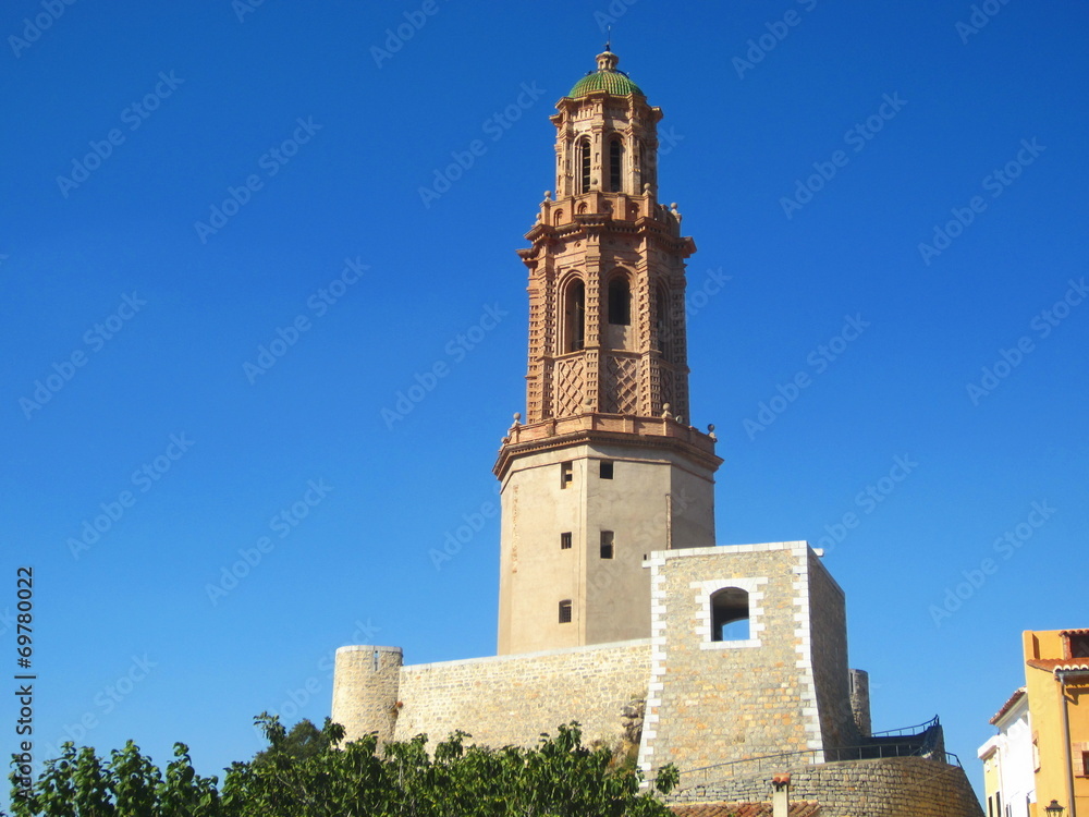 Mudéjar tower Jerica Spain
