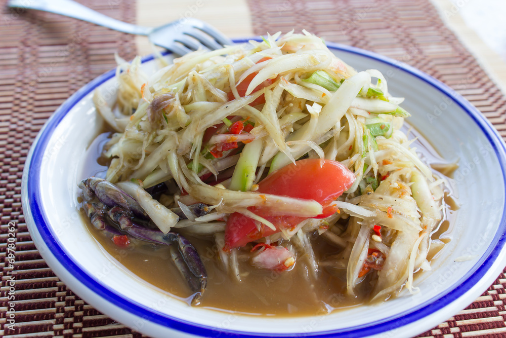 papaya salad