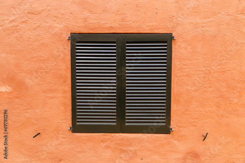 rustic window outdoors