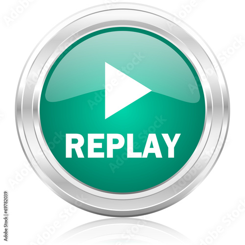 Free Download replay internet icon - GFXLoad