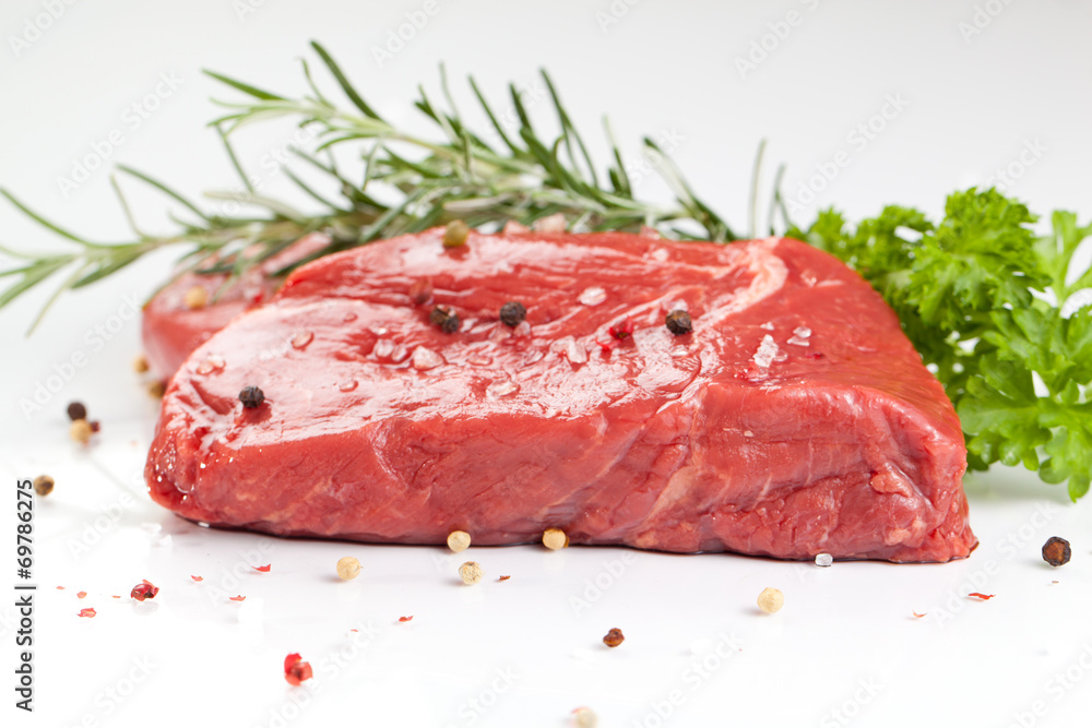 Fototapeta premium steak fleisch