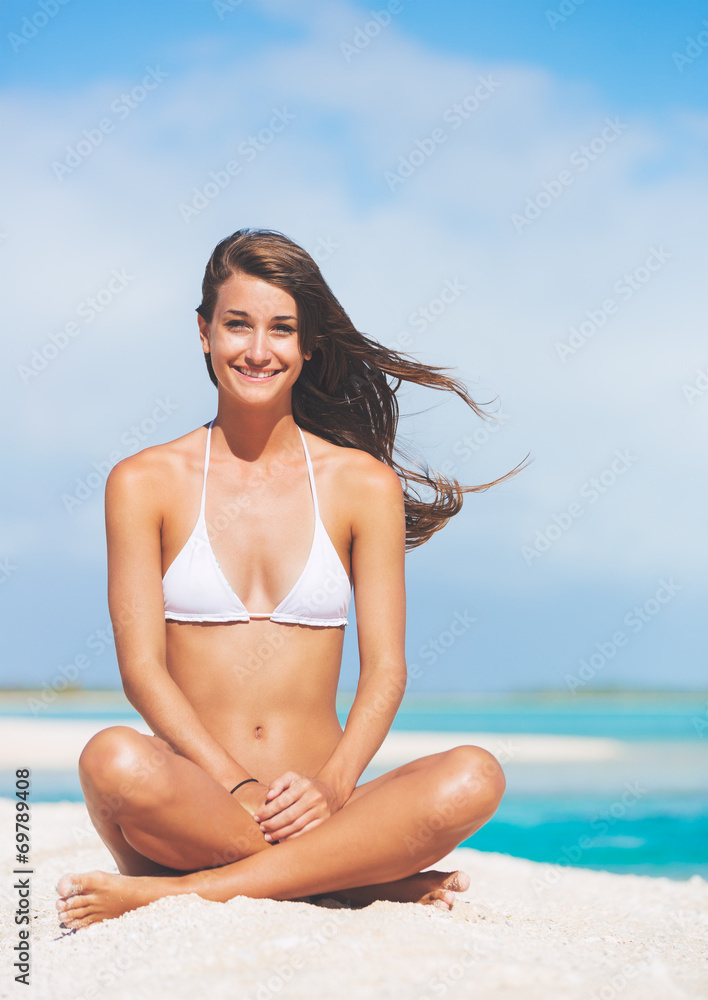 Beautiful Woman in Bikini