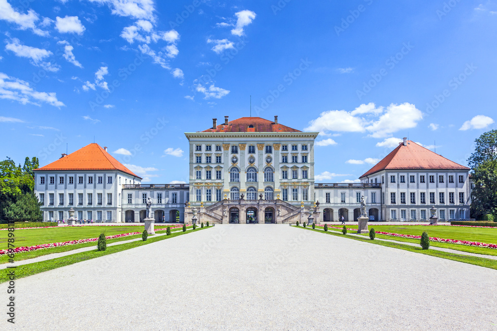 Obraz premium park in nymphenburg castle