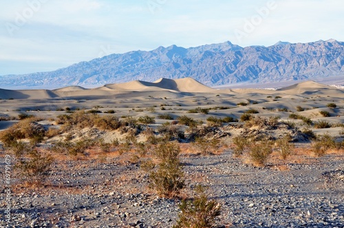 View of Death Valley National Park, California USA