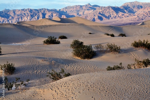 View of Death Valley National Park, California USA